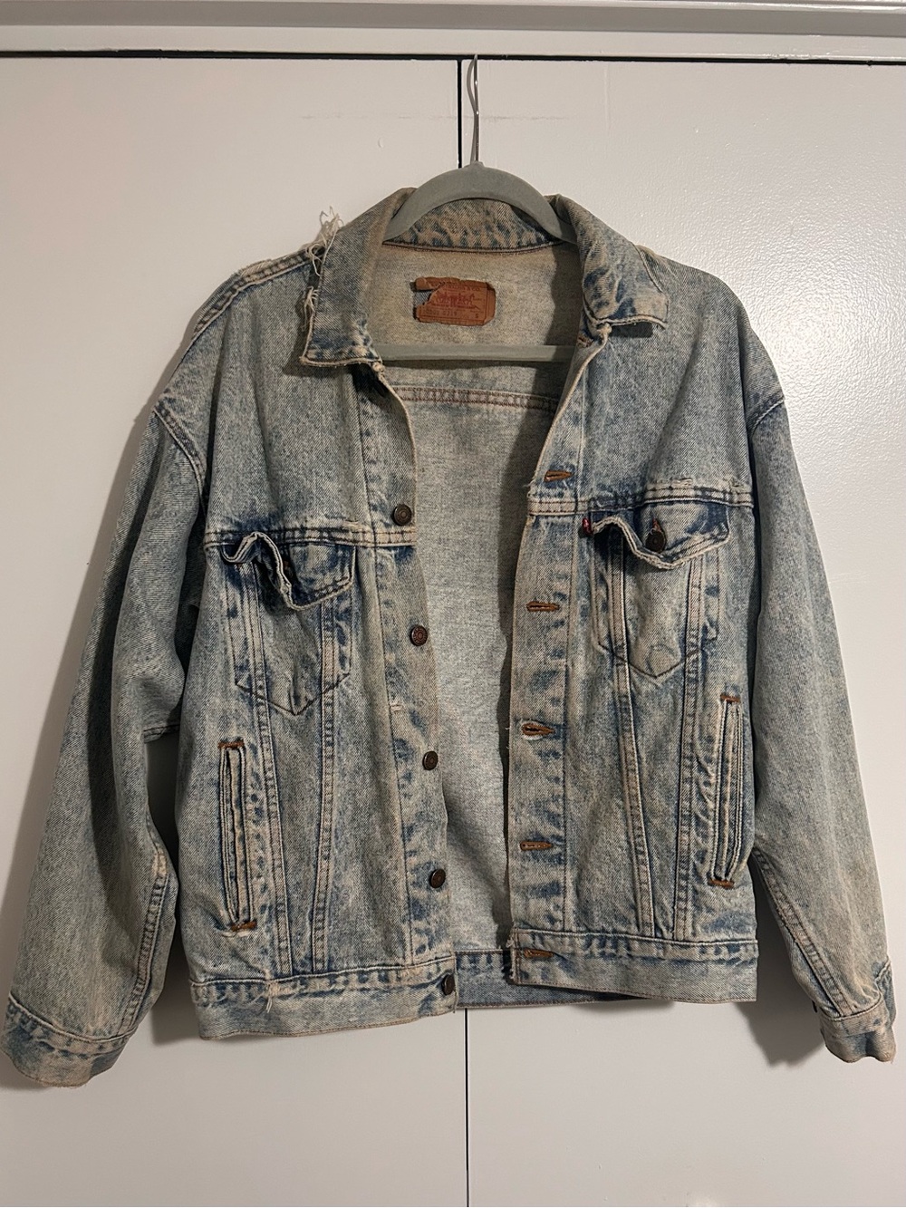 Vintage Levi's Acid Wash Denim Jacket